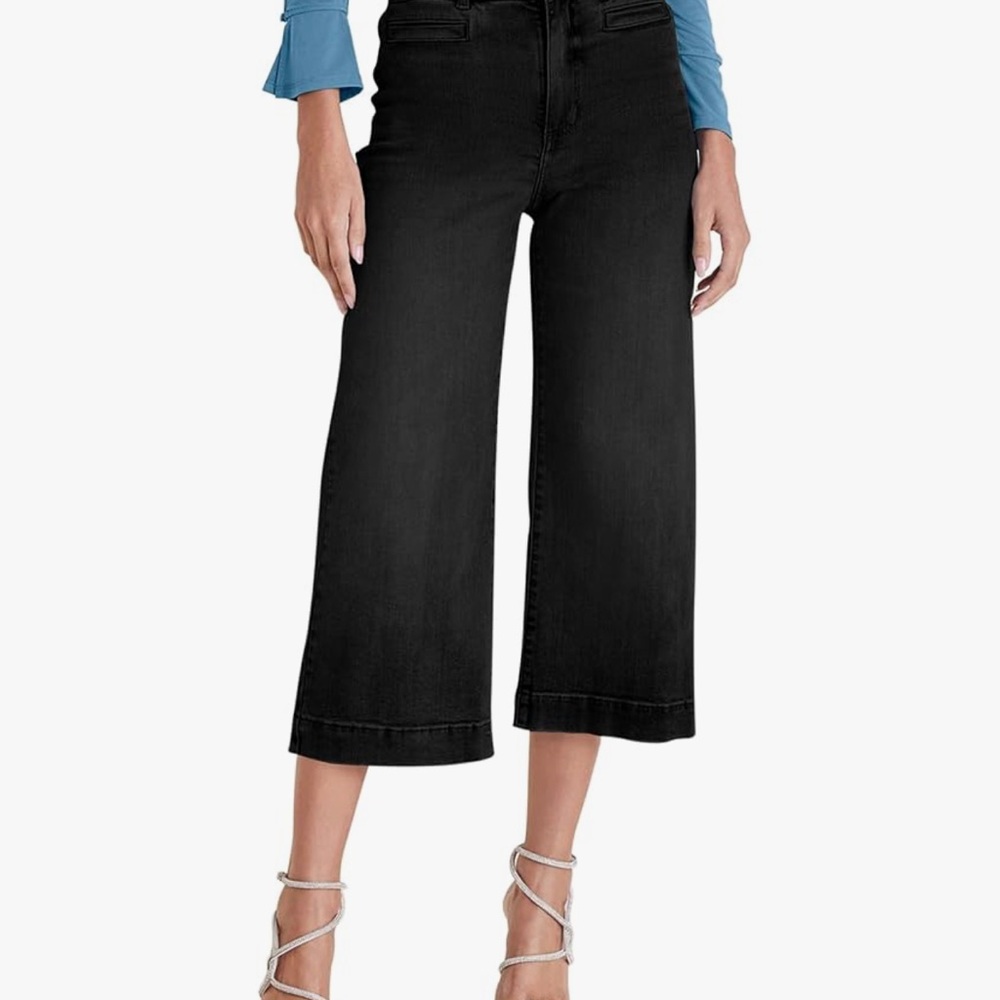 Elegant Black Flare Jeans for Women